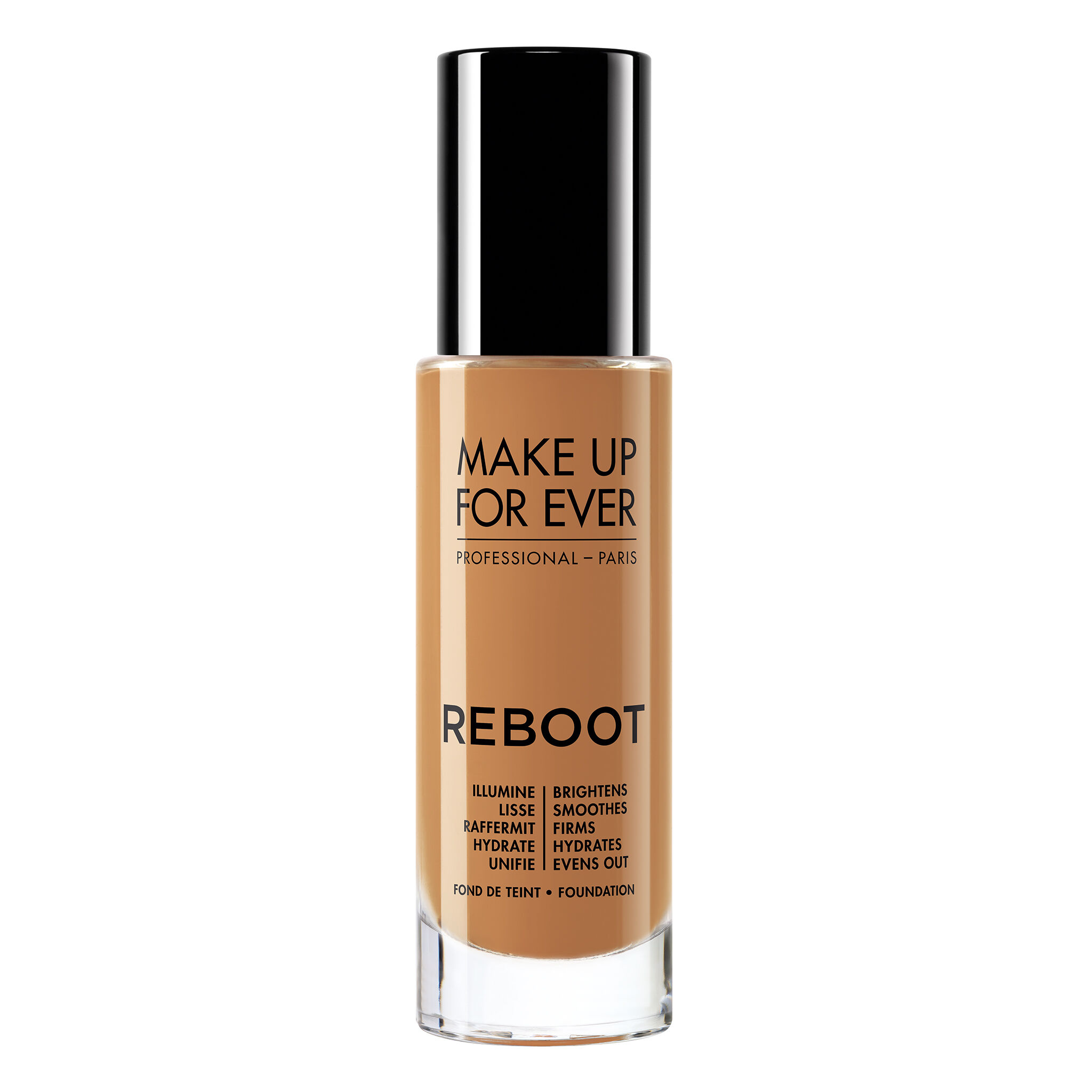 reboot best foundation and brush   فاونديشن ميك اب فور ايفر روبوت وفرشاة