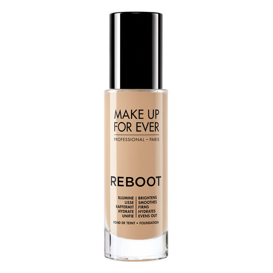 Reboot Foundation 30Ml Y355 reboot best foundation and brush   فاونديشن ميك اب فور ايفر روبوت وفرشاة