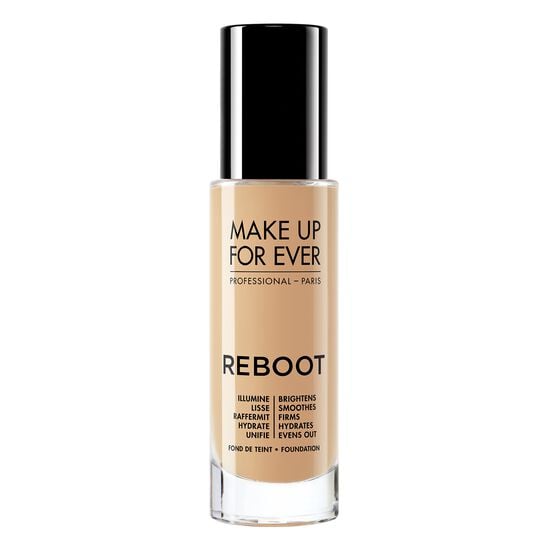 Reboot Foundation 30Ml Y528 reboot best foundation and brush   فاونديشن ميك اب فور ايفر روبوت وفرشاة