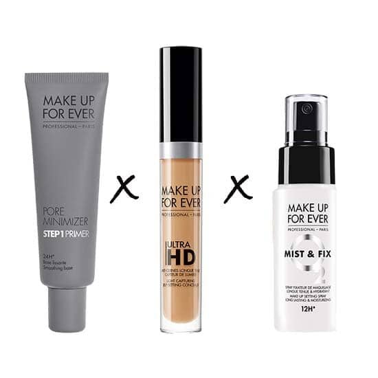 Trio Magic Fix Bundle Set (340 AED Value) makeup set trio magix fix bundle   مجموعة مكياج التصحيح السحرية