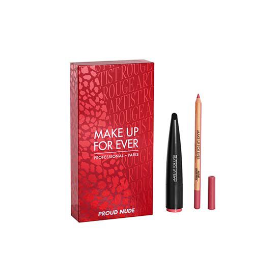 Proud Nude Lipstick Kit - مجموعة براود نيود أحمر الشفاه