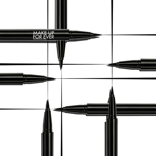 Shimmery or semi-matte look